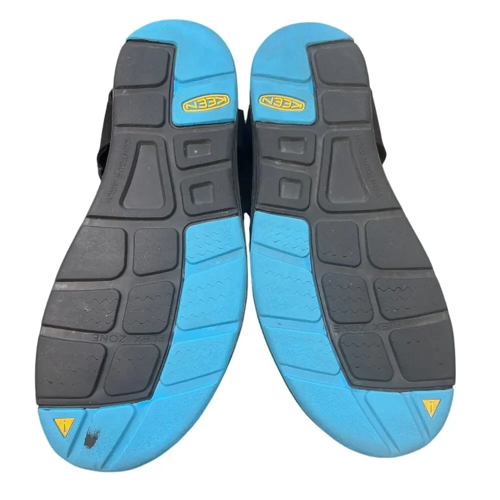 Keen Men's Uneek Cord Grey Blue Hiking Water Sandals Size 13